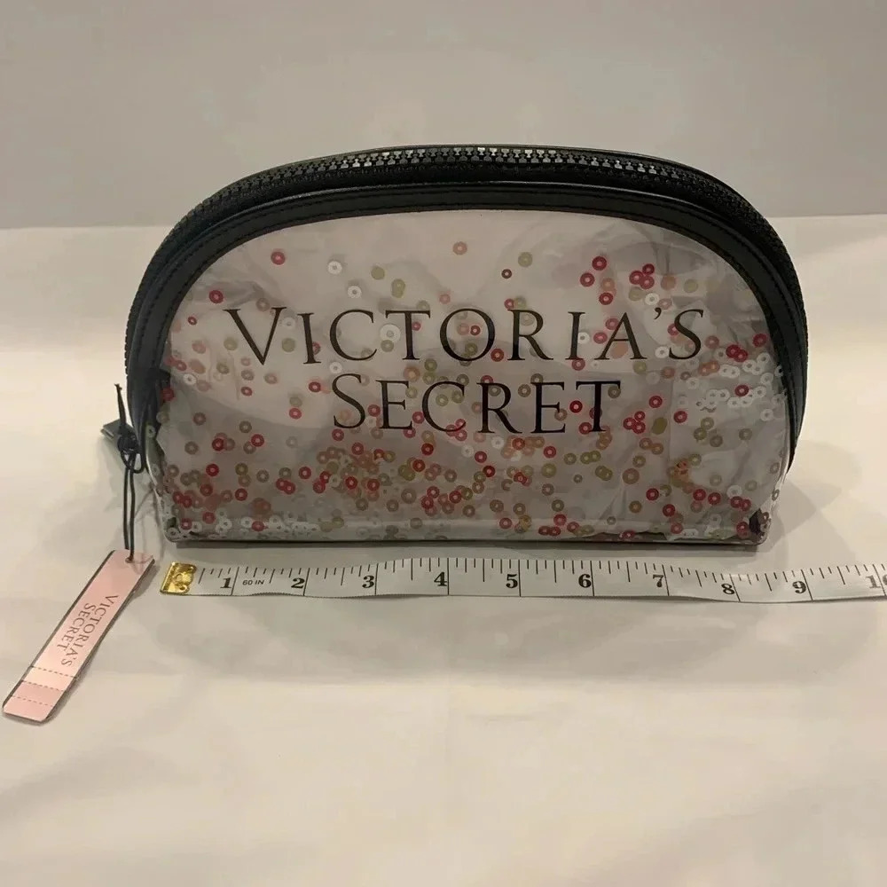 Victoria Secret Clear Cosmetics Bag - Picture 1 of 3